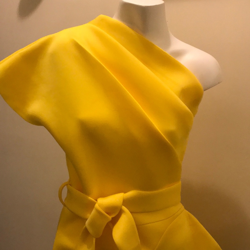 Yellow dress by C B R  Exclusive collection